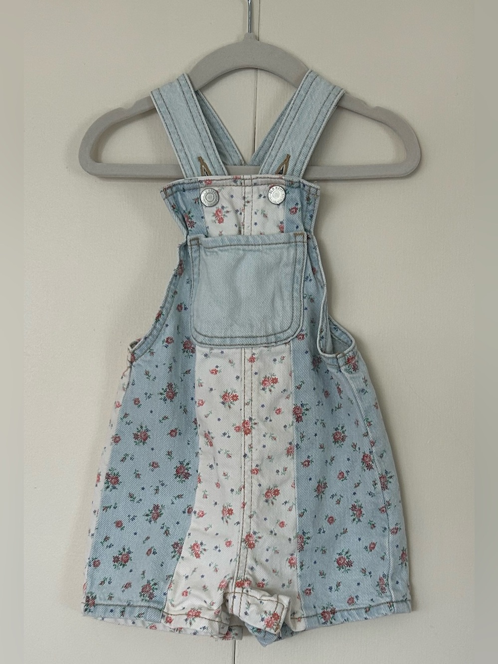 Overall shorts